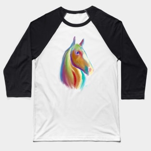 Horse of Many Colors Baseball T-Shirt